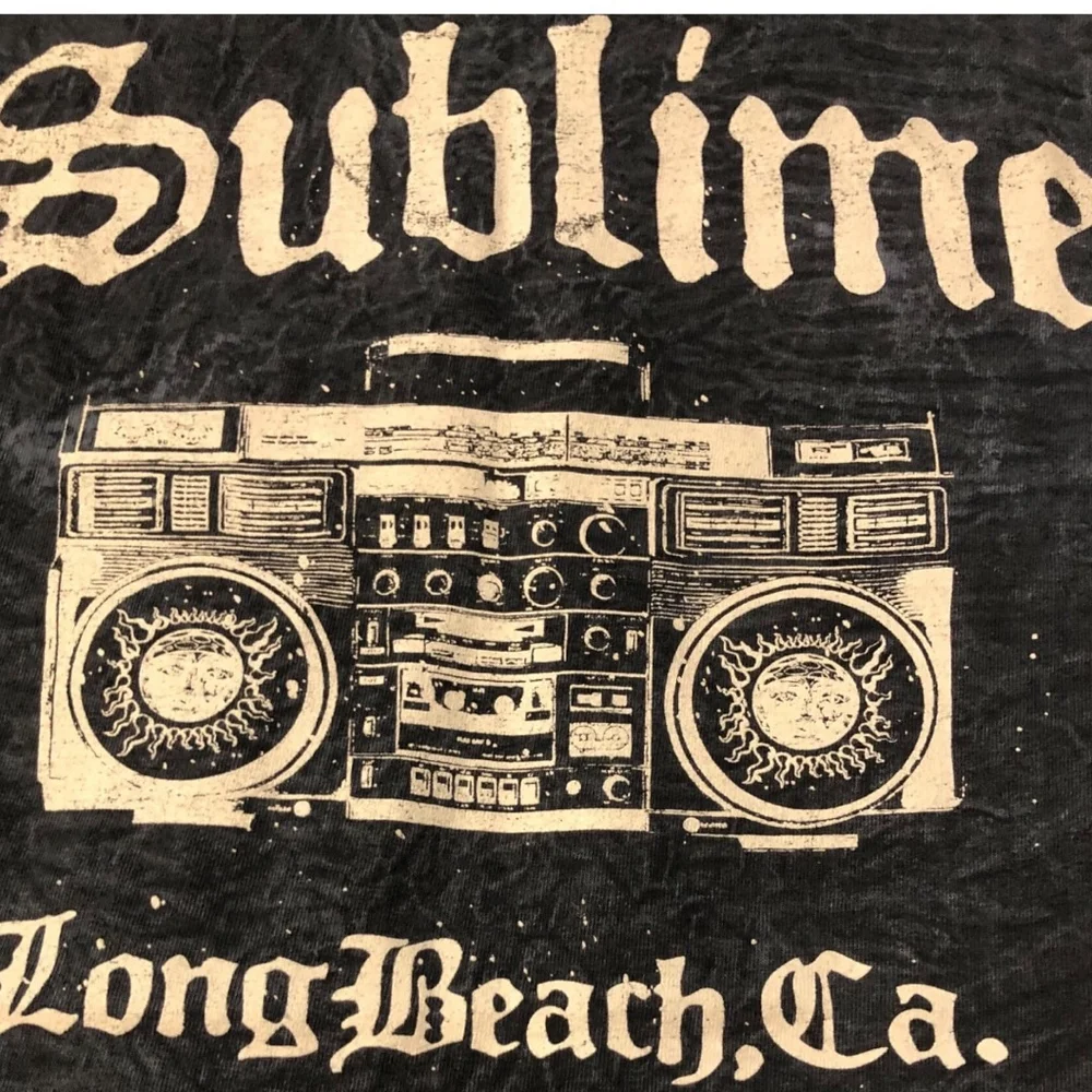 Sublime Graphic Band T-Shirt XL Gray - Picture 5 of 5